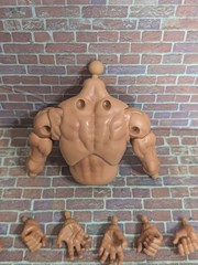 Harvinger Studios Savage Who-Man “TORSO,3 SETS OF HANDS,LEGS” *NEW & SHIPS DAILY