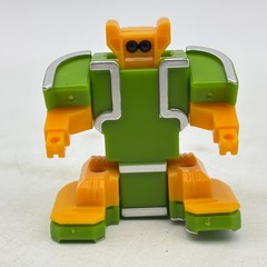 Alpha Bots Letter C Green Orange Silver Robots Alphabet Transformers