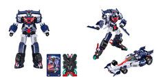 Metal Cardbot S FLASHVECTOR Flash Vector Transforming Robot F1 Formula Car 2025