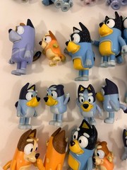 Lot of Bluey Dog Figures Moose Toys – w/ Duplicates