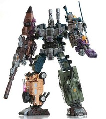 IN BOX K.O. OVERSIZED Warbotron Bruticus Predaking With Weapon And Upgrade Kit​​