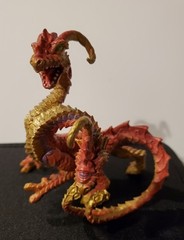 Safari Ltd Dragon Two Headed PVC/ABS Figure 2017 #1016
