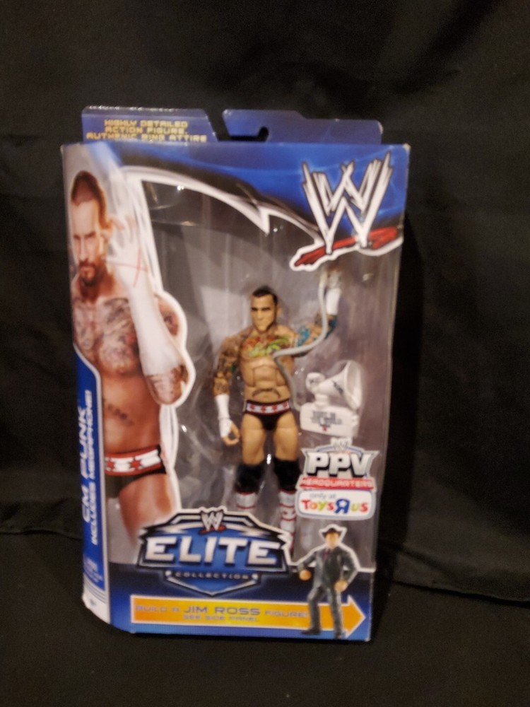 WWE Elite Collection 7” CM PUNK PPV Headquarters – No Build A Figure Accessory