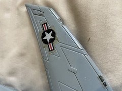 Vtg 1986 Hasbro G.I. Joe X-30 Gray Conquest Fighter Jet Aircraft Toy Airplane