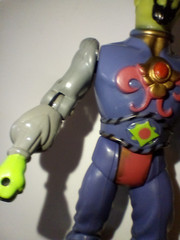 Defenders of the Earth MING the Merciless 1985 Galoob w/ Cape Gun Broken Staff
