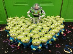 Pick & Choose Toy Story Space Aliens Latex Squeaky Dog Toys MOVIE ACCURATE