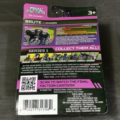 FINAL FACTION Hive Class Action Figure Lot (3) Drone/Brute/Synthoid NEW 2022
