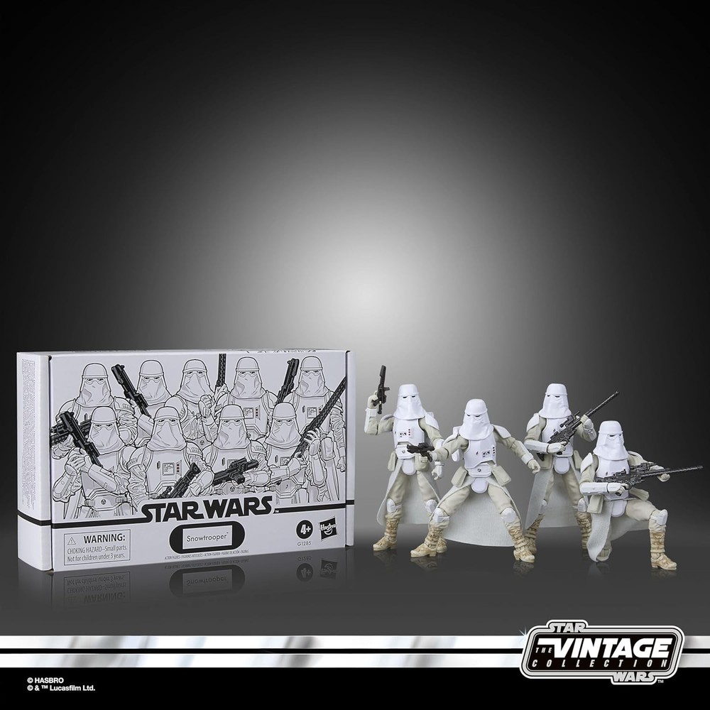 Star Wars Vintage Collection Snowtrooper 3.75″ Action Figures 4-Pack – In Stock