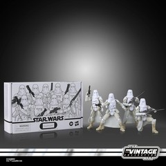 Star Wars Vintage Collection Snowtrooper 3.75″ Action Figures 4-Pack – In Stock