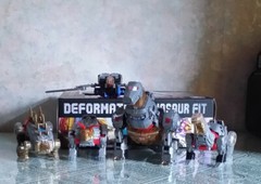 BPF transforms Generations Power of the Primes Volcanicus Dinobot Toys NO BOX