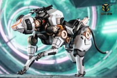 KH-01B: 86TOYS 1/12 Battlefield Mechanical Beast Machine 6″ scale Figure – White