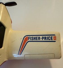 Vintage 1974 Fisher Price Adventure People Daredevil Sport Plane Pilot #306 Toy!