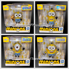 Metalfigs Illuminations Minions Keven Bob Stuart Otto Jada Die-cast Figures 2″