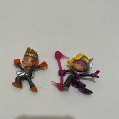 Ninja Kidz TV Series 2.5″ Action Figure Toys Lot of 2 Mini Figurines