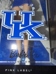 Barbie Pink Label UK University of Kentucky Cheerleader Doll RARE