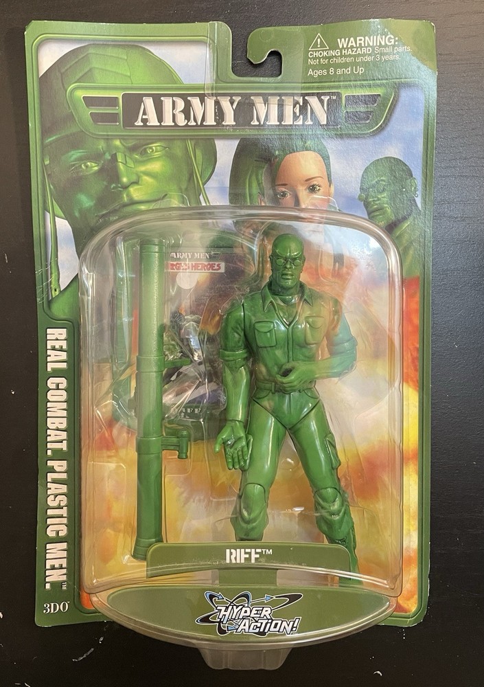 N64 Army Men Sarge’s Heroes Riff Figure