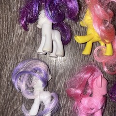 My Little Pony G4 Lot of 7 Figures Pinkie Pie Rarity Fluttershy Applejack MLP