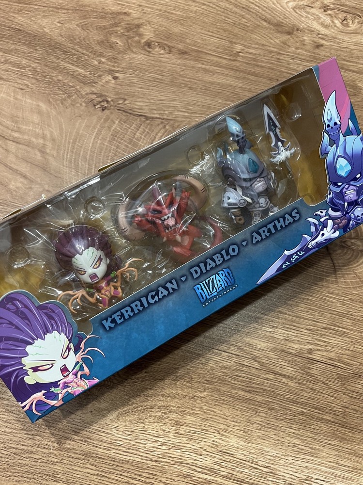 Blizzcon 2013 Souvenir Set Kerrigan Diablo Arthas Starcraft Warcraft Cute Deadly
