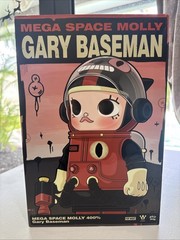 Authentic Pop Mart Mega Space Molly 400% and 100% Gary Baseman. New. US Seller.