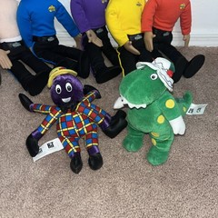 2003 Spin Master the Wiggles Lot Of 8