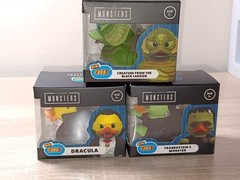 *FREE SHIP* 3 FRANK DRAC CREATURE BLACK LAGOON Tubbz Duck Universal Monsters