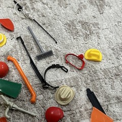 Unsearched Vintage Playmobil Figures And Accessories Lot Geobra 1974-1992 Parts