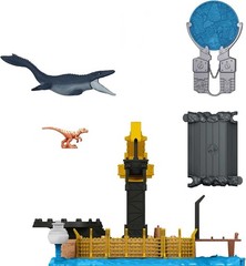 Interactive Mosasaurus Mayhem Playset – Fun for Ages 4 and Up, Jurassic World