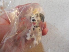 Disney 101 DALMATIANS Cake Topper dogs Figure 2 PVC dogs 102 New Applause