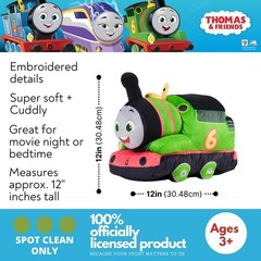 Thomas & Friends Percy Plush Cuddle Pillow Kids Bed Pillow Soft Polyester 26.5″