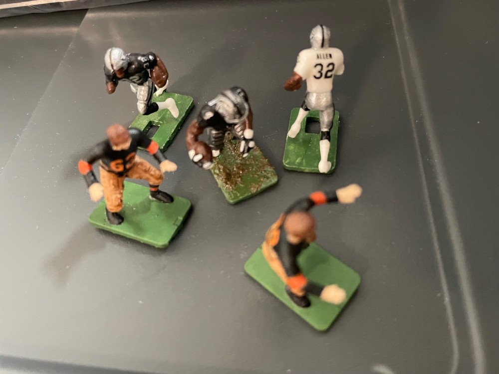 electric football custom figures and quarterbacks