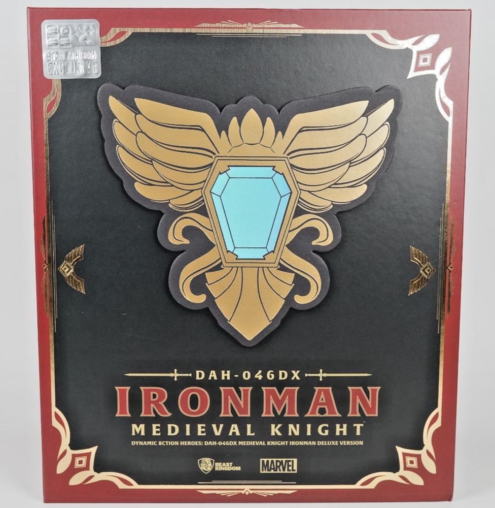 Marvel Beast Kingdom DAH-046DX Medieval Knight Iron Man Deluxe