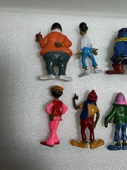 FAT ALBERT AND THE JUNKYARD GANG COSBY KIDS ACTION FIGURES. FULL SET OF 8