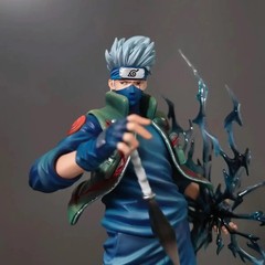 Naruto Kakashi Hatake Lightning Slash PVC Anime Figure Special Edition Toy Gift