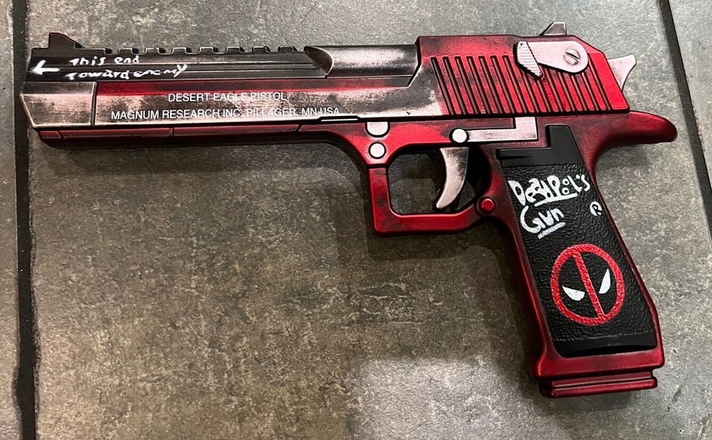 Deadpool Hand Cannon Foam 1:1 Gun Toys Cosplay