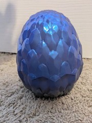 Crystalynx Dragons – Season 2 – NEW OPEN BOX – Blue/Silver – with Egg