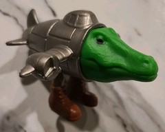 1pcs Italian Brainrot Crocodilo Bombardino Toy Cake Topper Figure-New