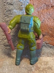 4 Guts! Green Berets Canned Heat Grunt Vtg Action Figure Lot Mattel 1986 1988 2″