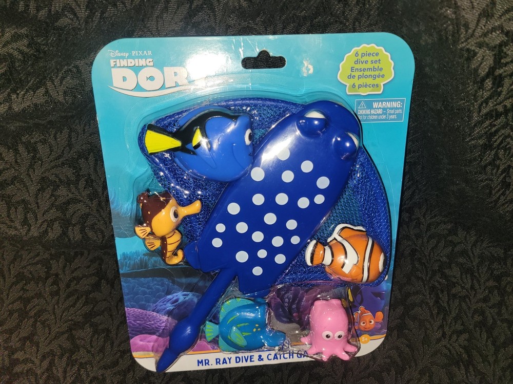 NEW SwimWays Disney Pixar Finding Dory Mr. Ray Dive & Catch Pool Bath Game Toy