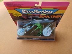 STAR TREK Micro Machines The Movies #65825 #2 USS Excelsior Reliant Klingon NEW