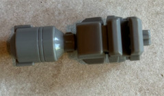 Mighty Morphin Power Rangers Deluxe Megazord Back Cannon Part MMPR 1993