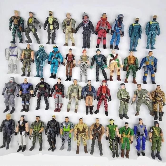 5pcs/lot the Corps Special Force Random Gi Joe Lanard Action Figure Toy 3.75″