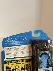 James Cameron’s Avatar Jake Sully Action Figure 2009 Mattel Webcam i-Tag