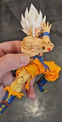 SH Figuarts Dragon Ball Z Black Hole Toys Omni God Goku 3.0 Torso & Head *NEW*