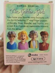 The GOLDEN GIRLS Stylized Finger Puppet Vinyl Figure Blind Box Sealed