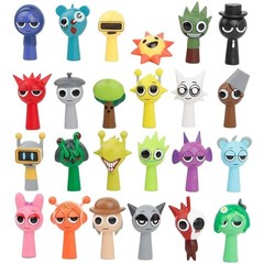 48pcs set Sprunki Model Toy Game Action Figures Toy Birthday Gift