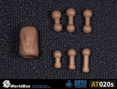 WorldBox 1/6 seamless forearm arm set AT020 S C for AT011 AT025 AT020 Body ❶USA❶