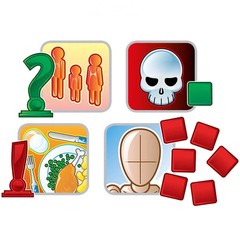 Concept – Party Communication Board Game for Family, Adults, and Children (4-12+