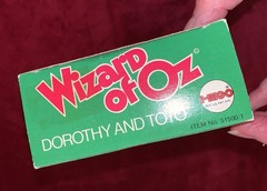 VINTAGE 1974 MEGO WIZARD OF OZ DOROTHY W/TOTO ” 8″ DOLL W/ORIG BOX – NIB