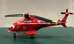 DISNEY PIXAR PLANES 2 FIRE & RESCUE BLADE RANGER HELICOPTER Piston Peak 301 RARE