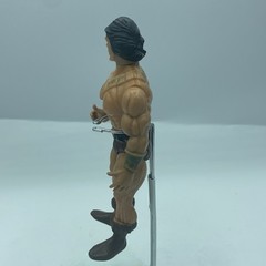 Vintage 1983 John Blackstar KO Action Figure Galoob MOTU Style 5.5in